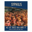 Syphilis Propaganda Postcard